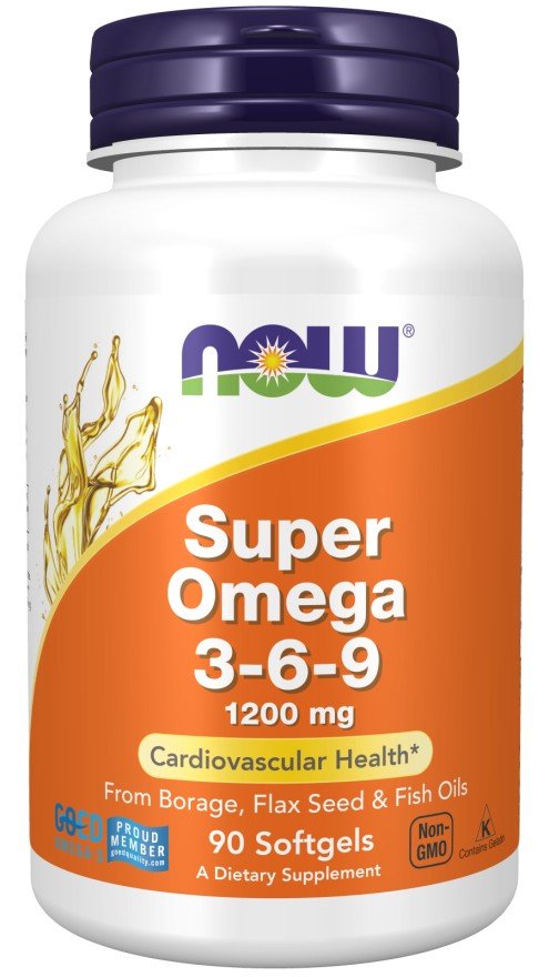 Now Foods Super Omega 3-6-9 90 Softgel