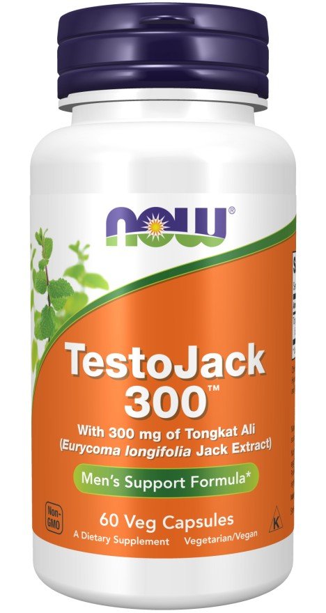 Now Foods TestoJack 300 Highest Potency 60 VegCap