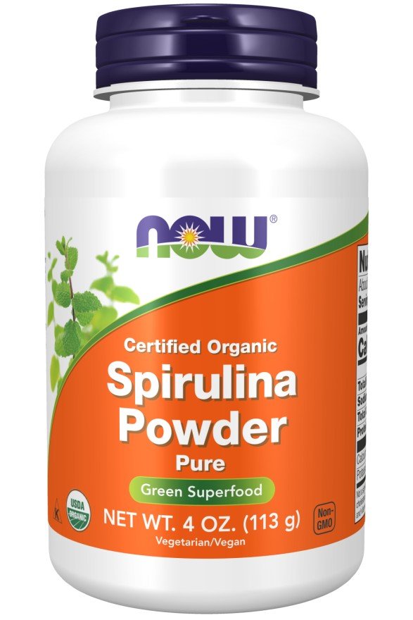 Now Foods Spirulina Powder Hawaiian 4 oz Powder