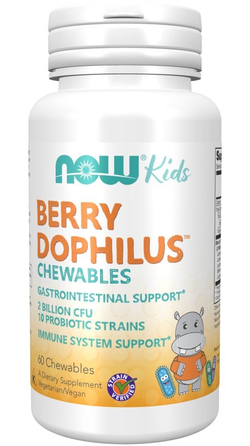 Now Foods BerryDophilus Kids Chewables 60 Chewable