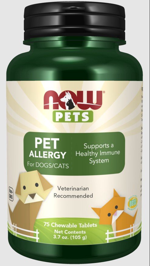 Now Foods Pet Allergy 75 Chewable