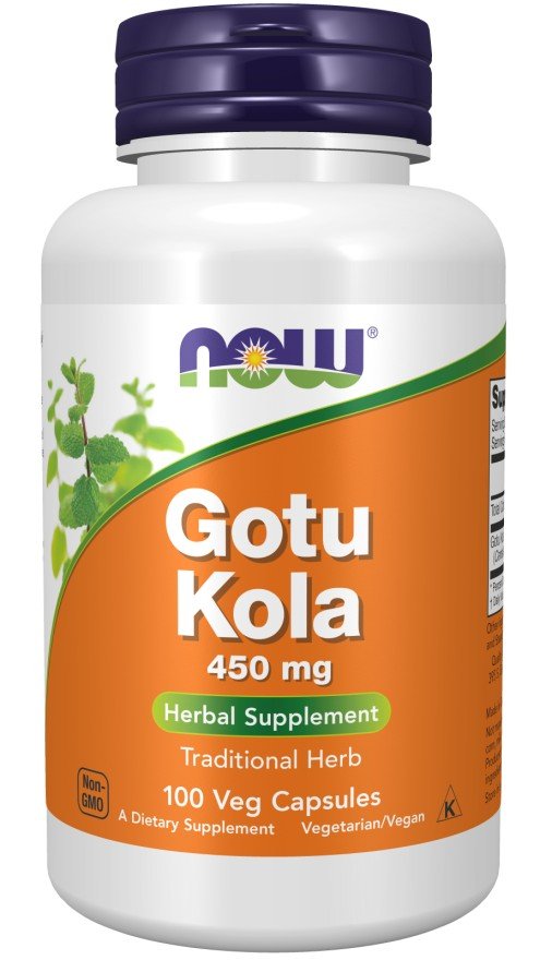 Now Foods Gotu Kola 450mg 100 Capsule