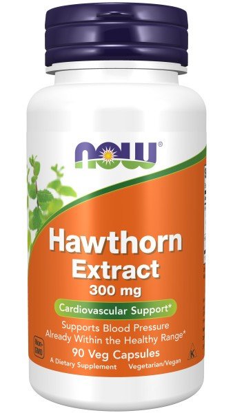 Now Foods Hawthorn Extract 300 mg 90 VegCap