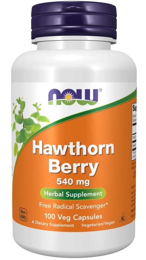 Now Foods Hawthorn Berry 550mg 100 Capsule