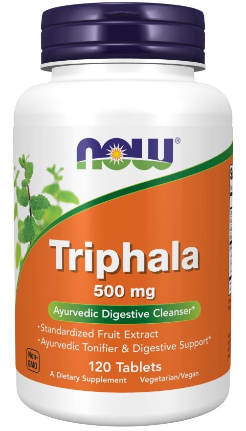 Now Foods Triphala 500mg 120 Tablet