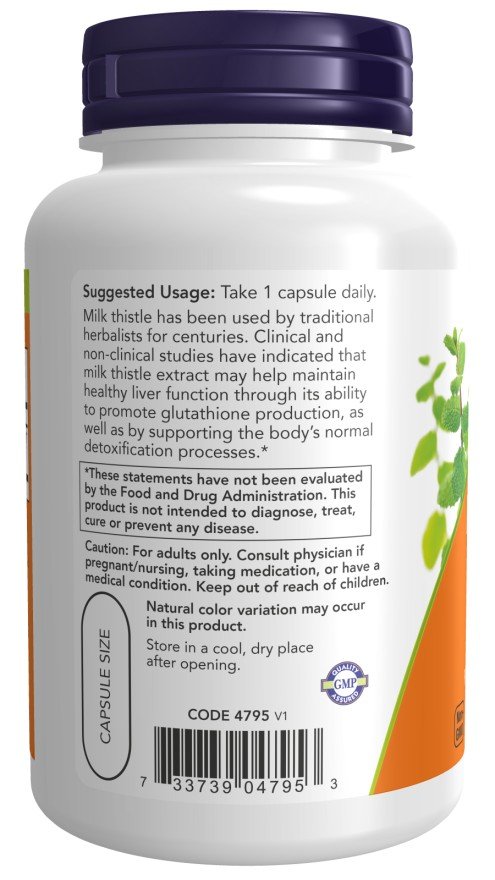 Now Foods Milk Thistle 90 VegCap