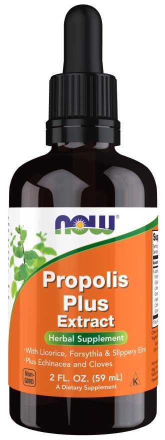 Now Foods Propolis Plus Extract 2 oz Liquid