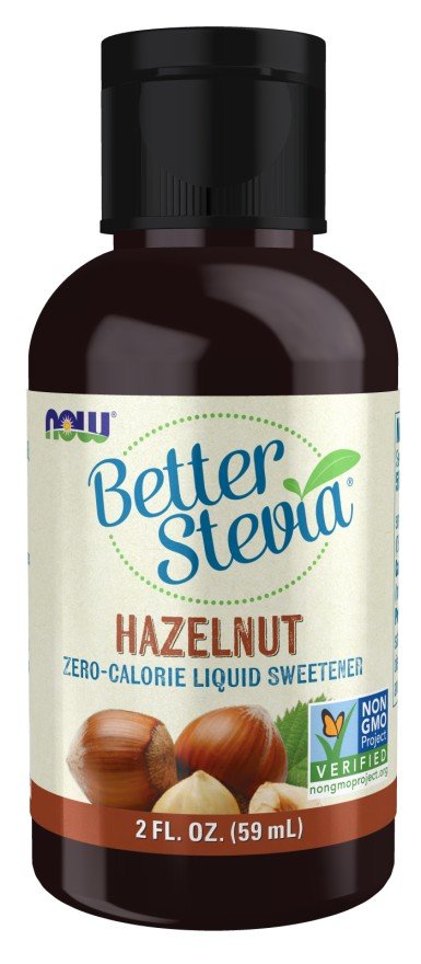 Now Foods Stevia Liquid Hazelnut 2 oz Liquid