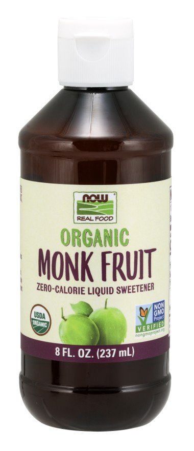 Now Foods Organic Liquid Monk Fruit 8 fl oz Liquid
