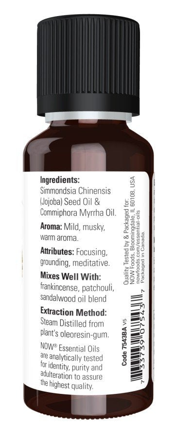 Now Foods Myrrh Oil 1 oz Liquid