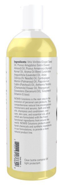 Now Foods Solutions Comforting Massage Oil 16 oz Oil