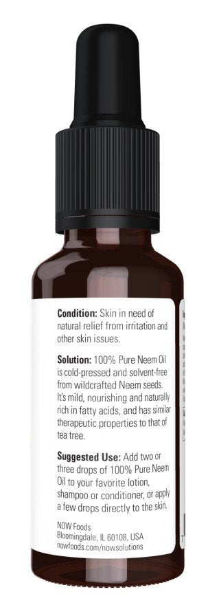 Now Foods Neem Oil 1 oz Oil