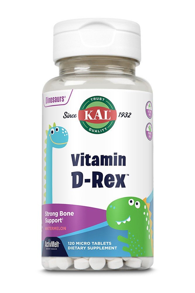 Kal Vitamin D-Rex ActivMelt 120 Lozenge