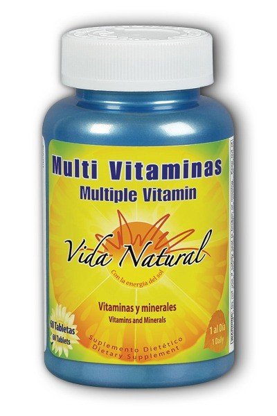 Vida Natural Multi Vitaminas / Multivitamins 60 Tablet