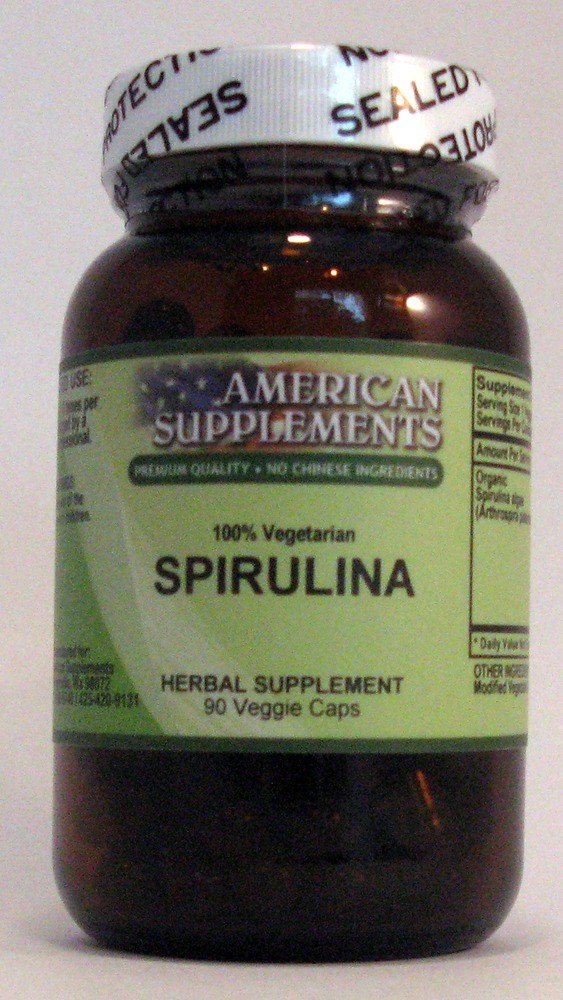 American Supplements Spirulina 90 VegCap