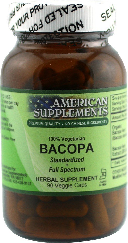 American Supplements Bacopa 90 VegCap