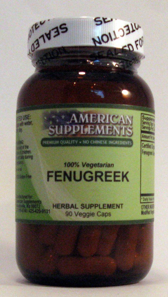 American Supplements Fenugreek 90 VegCap