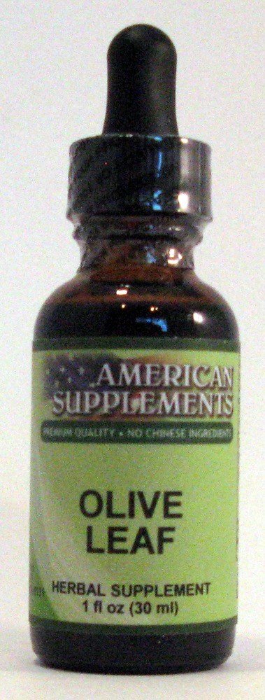 American Supplements Olive Leaf 1 oz Liquid
