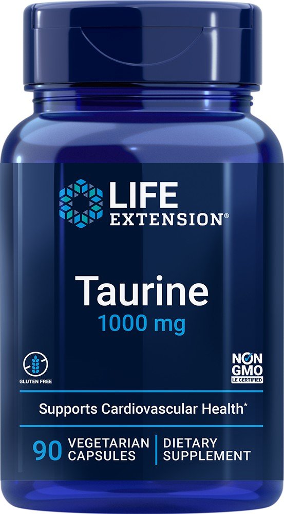 Life Extension Taurine 1000 mg 90 VegCap