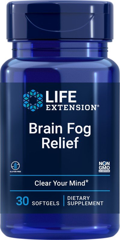 Life Extension Brain Fog Relief 30 Softgel