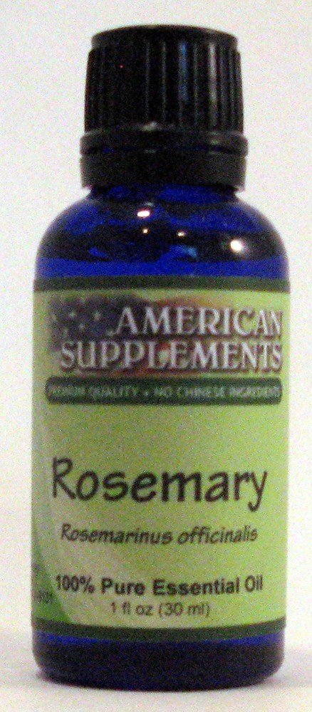 American Supplements Rosemary Essential Oil 1 oz Oil