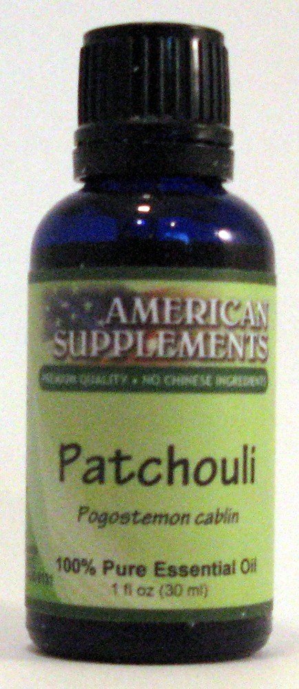 American Supplements Patchouli Essential Oil 1 oz Oil