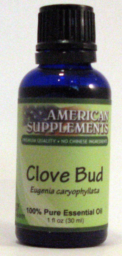 American Supplements Clove Essential Oil 1 oz Oil