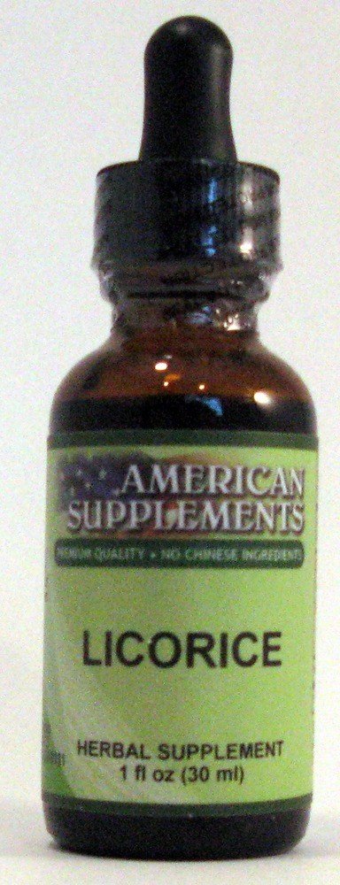 American Supplements Licorice 1 oz Liquid