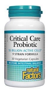 Natural Factors Ultimate Probiotic Critical Care 55 Billion 30 VegCap