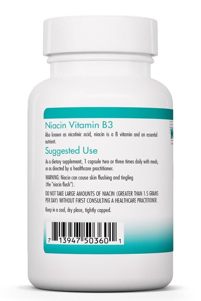 Nutricology Niacin Vitamin B3 90 VegCap