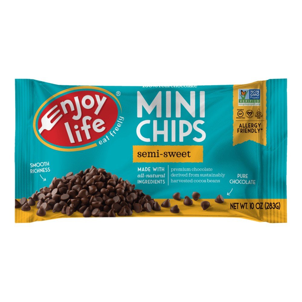 Enjoy Life Semi-sweet Chocolate Mini Chips 10 oz Bag