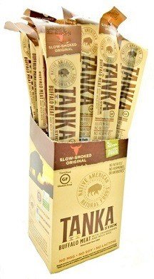 Tanka Tanka Stick Buffalo Meat with Cranberries and Wild Rice-Box 24 Sticks 1 Box