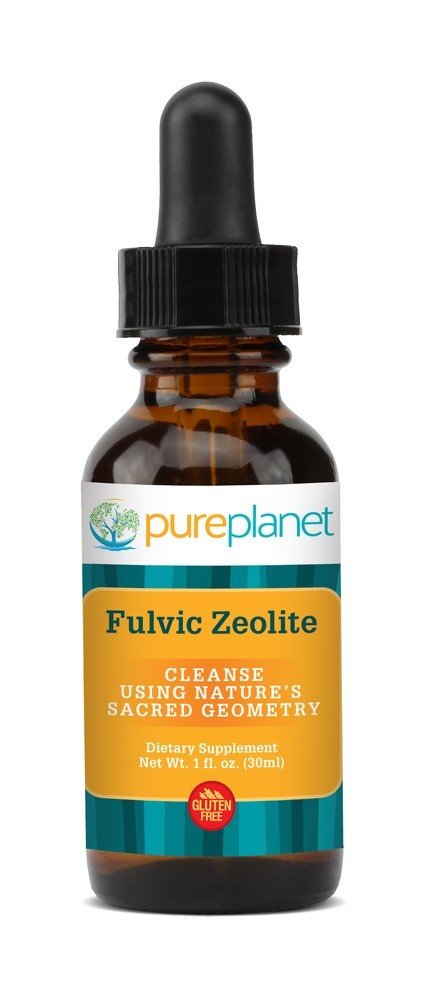 Pure Planet Products Fulvic Zeolite 1 fl oz Liquid