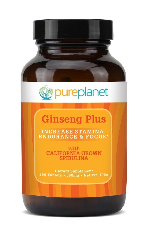 Pure Planet Products Ginseng Plus 500 mg 200 Tablet