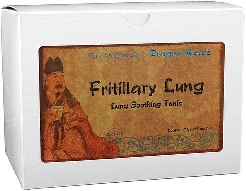 Dragon Herbs Fritillary Lung Elixir 7 Pouches Box