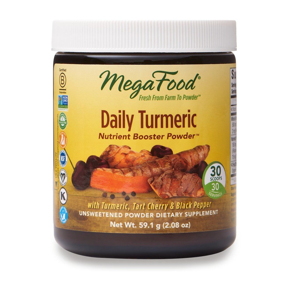 MegaFood Daily Turmeric Nutrient Booster Powder 2.08 oz Powder