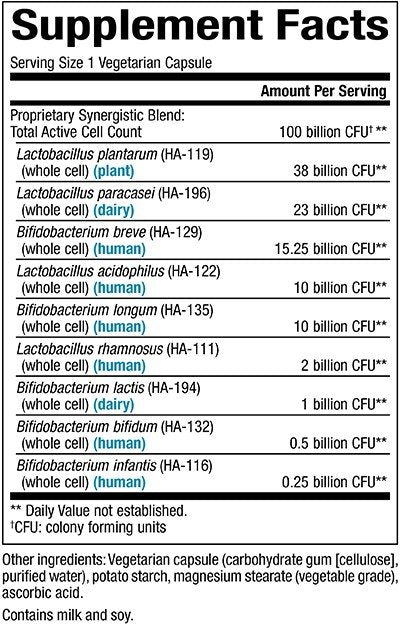 Natural Factors Ultimate Probiotic Critical Care 100 Billion 30 Capsule