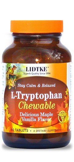 LIDTKE L-Tryptophan Chewable - Maple Vanilla 60 Chewable