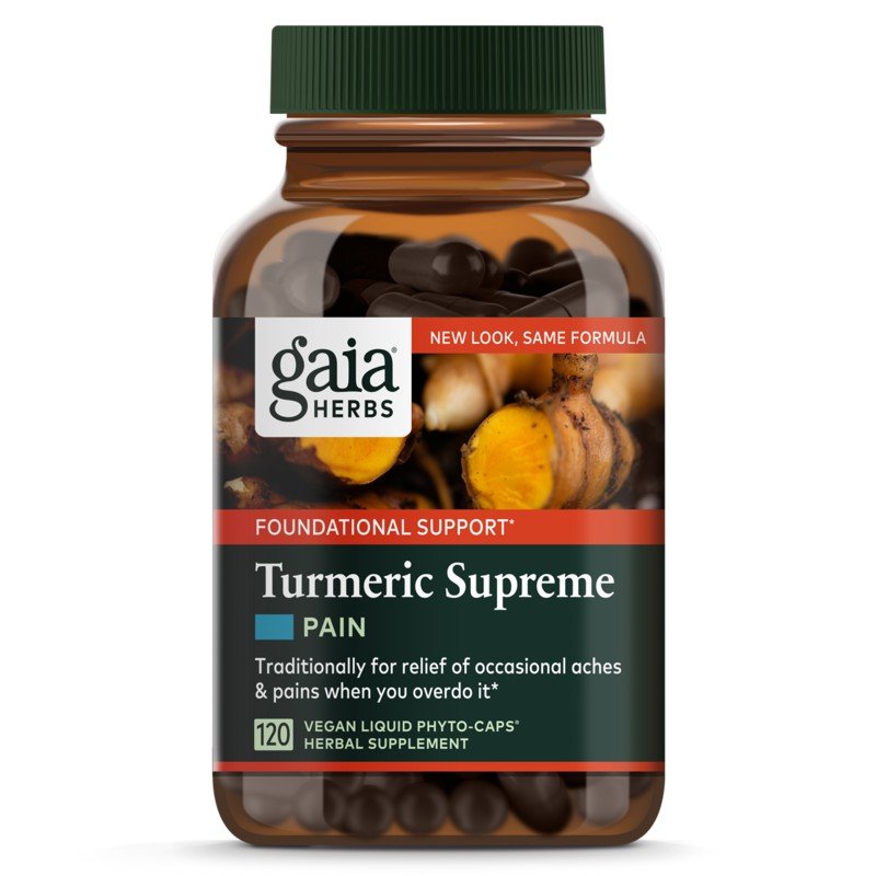 Gaia Herbs Turmeric Supreme Pain 120 Capsule