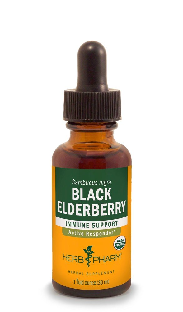 Herb Pharm Black Elderberry Extract 1 oz Liquid