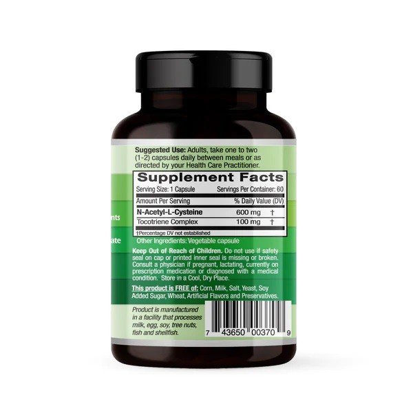 Emerald Labs NAC Vegan 600mg 60 VegCap