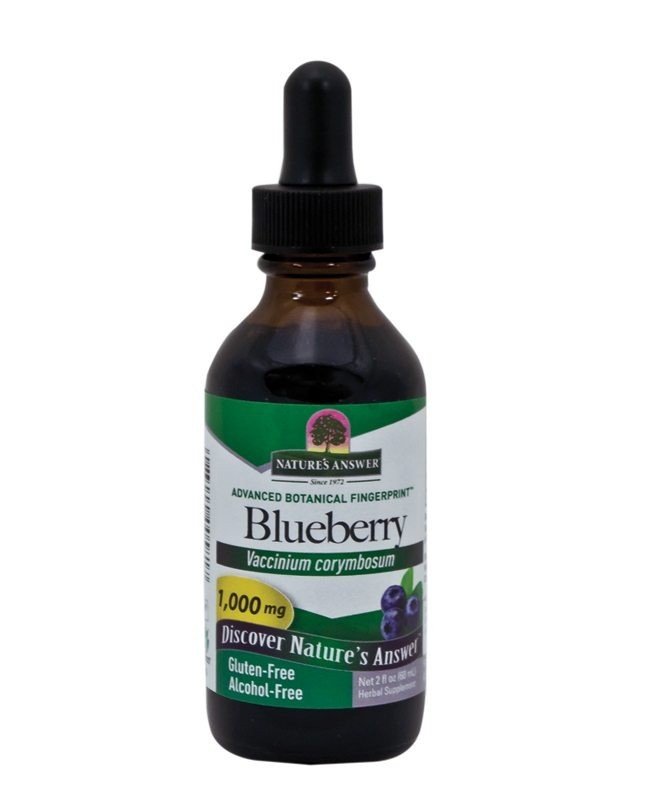 Nature&#39;s Answer Blueberry Fruit Extract 2 oz Liquid