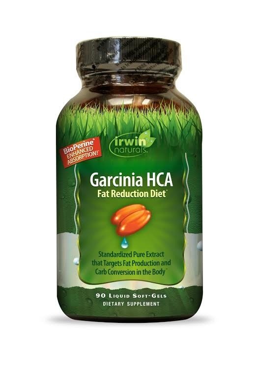 Irwin Naturals Garcinia HCA Fat Reduction Diet 90 Softgel