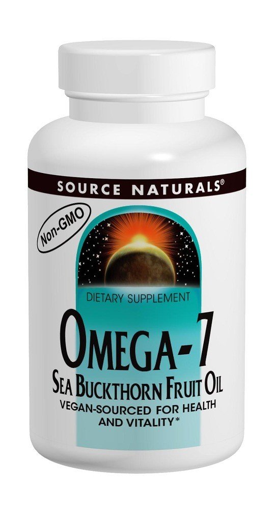 Source Naturals, Inc. Omega-7 Sea Buckthorn Oil 60 Softgel