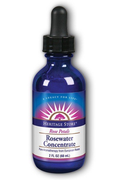 Heritage Store Rosewater Concentrate 2 oz Liquid