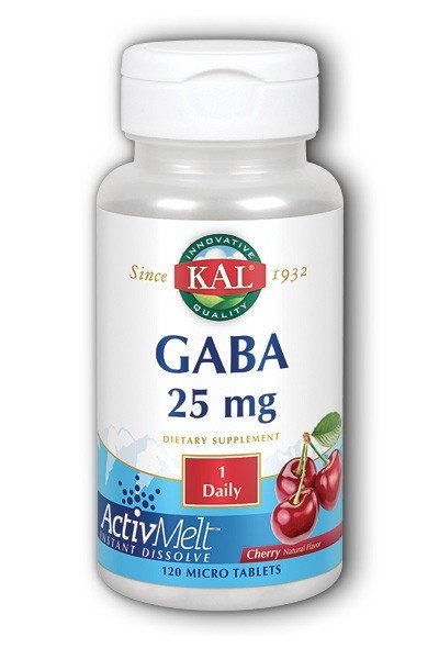 Kal GABA ActivMelt (25 mg Cherry) 120 Lozenge