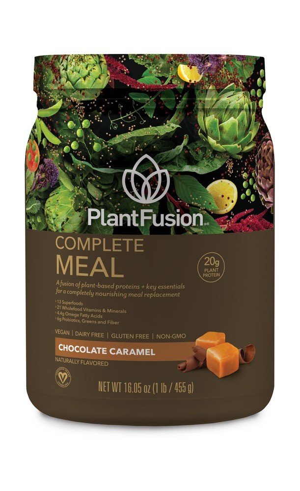 PlantFusion Meal Shake Chocolate Carmel 1 lb Powder