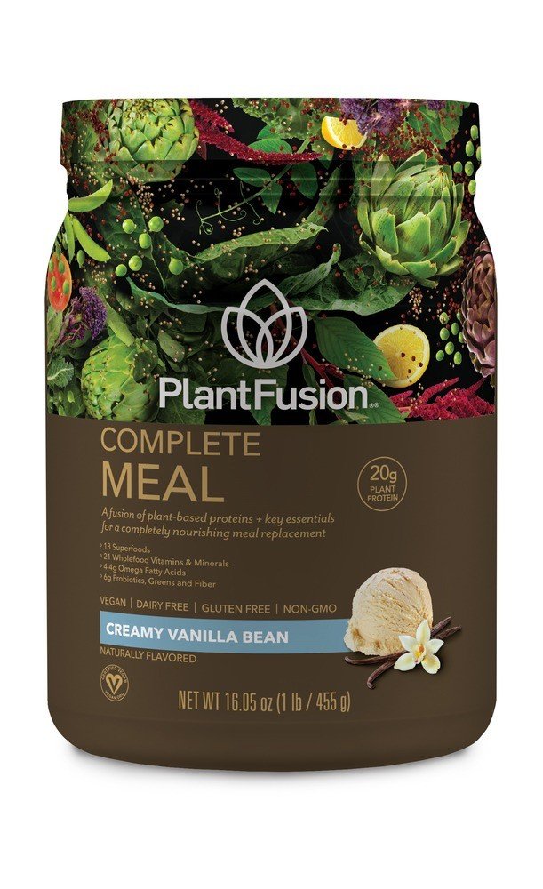 PlantFusion Complete Meal Creamy Vanilla Bean 1 lb Powder