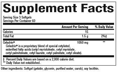 Natural Factors Celadrin Joint Health 180 Softgel