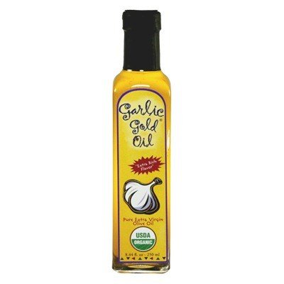 Garlic Gold Organic Golden Garlic Oil 8.44 oz ( 250ml) Oil